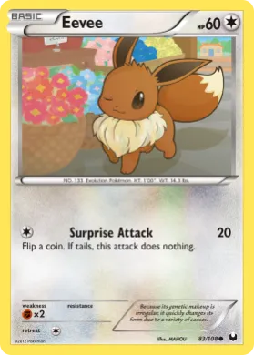 Eevee (DEX 83) Dark Explorers