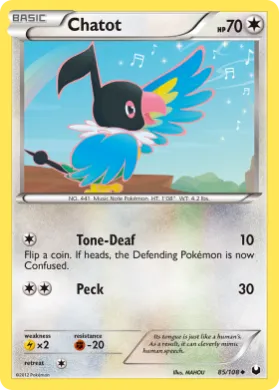 Chatot (DEX 85) Dark Explorers