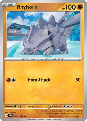 Rhyhorn (SCR 74) Stellar Crown