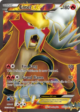 Entei-EX (DEX 103) Dark Explorers