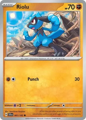 Riolu (SCR 81) Stellar Crown