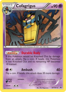 Cofagrigus (NVI 47) Noble Victories