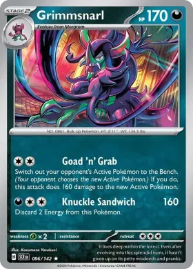 Grimmsnarl (SCR 96) Stellar Crown