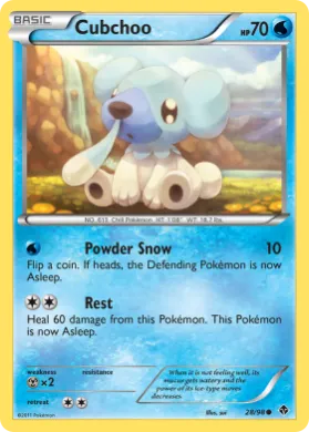 Cubchoo (EPO 28) Emerging Powers