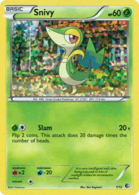 Snivy ( 1) McDonald's Collection 2011