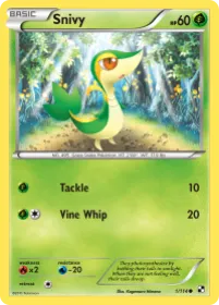 Snivy (BLW 1) Black & White