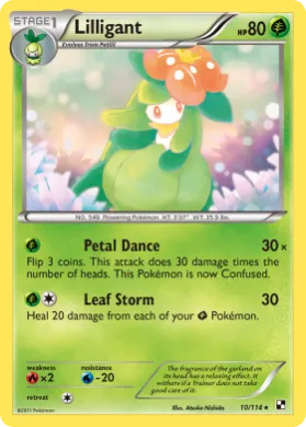 Lilligant (BLW 10) Black & White