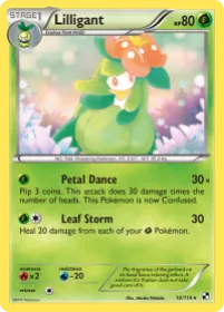 Lilligant (BLW 10) Black & White