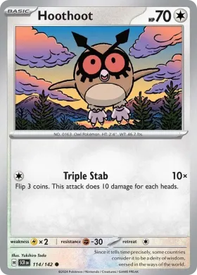 Hoothoot (SCR 114) Stellar Crown