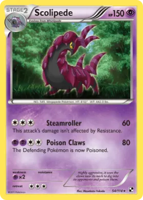 Scolipede (BLW 54) Black & White