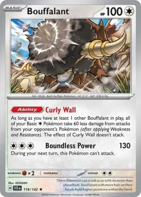 Bouffalant (SCR 119) Stellar Crown