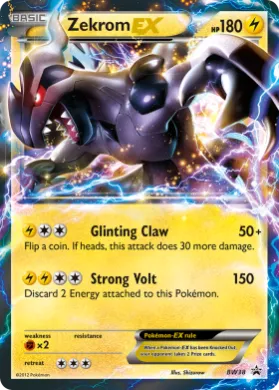 Zekrom-EX (PR-BLW BW38) BW Black Star Promos