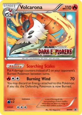Volcarona (PR-BLW BW40) BW Black Star Promos