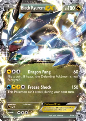 Black Kyurem-EX (PR-BLW BW62) BW Black Star Promos