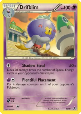 Drifblim (PR-BLW BW64) BW Black Star Promos