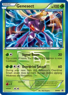 Genesect (PR-BLW BW86) BW Black Star Promos