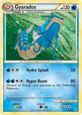 Gyarados (CL 7) Call of Legends