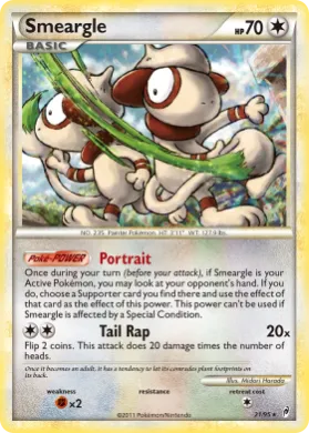 Smeargle (CL 21) Call of Legends
