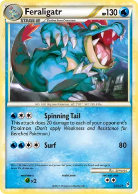 Feraligatr (CL 25) Call of Legends