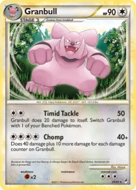 Granbull (CL 26) Call of Legends