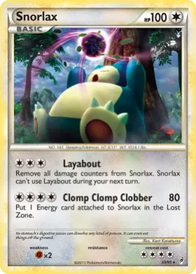 Snorlax (CL 33) Call of Legends