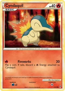 Cyndaquil (CL 55) Call of Legends