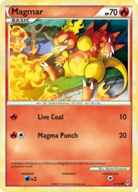 Magmar (CL 62) Call of Legends