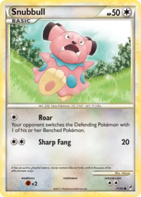 Snubbull (CL 71) Call of Legends