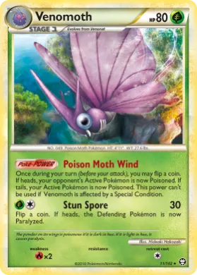 Venomoth (TM 11) HS—Triumphant