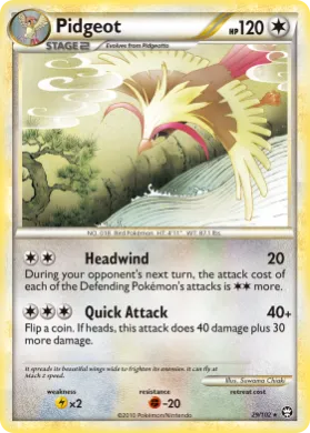 Pidgeot (TM 29) HS—Triumphant