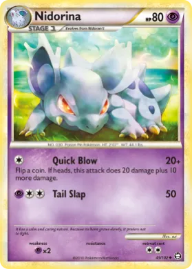 Nidorina (TM 45) HS—Triumphant
