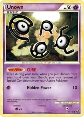 Unown (TM 51) HS—Triumphant