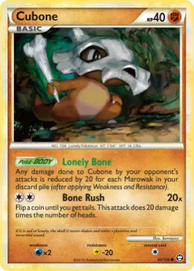 Cubone (TM 60) HS—Triumphant