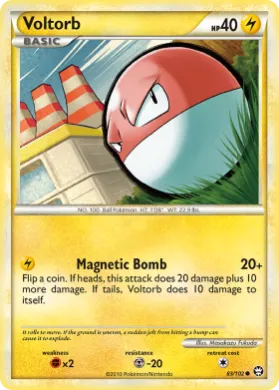 Voltorb (TM 83) HS—Triumphant