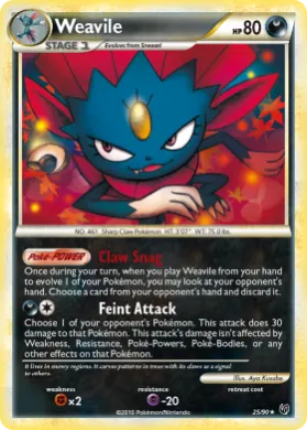 Weavile (UD 25) HS—Undaunted