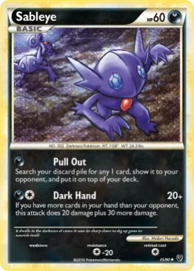 Sableye (UD 35) HS—Undaunted