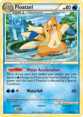 Floatzel (UL 16) HS—Unleashed