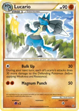 Lucario (UL 19) HS—Unleashed