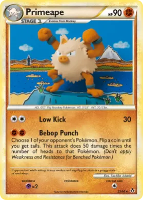 Primeape (UL 22) HS—Unleashed