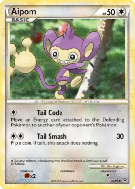 Aipom (UL 43) HS—Unleashed