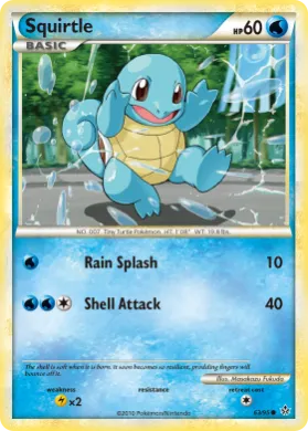 Squirtle (UL 63) HS—Unleashed
