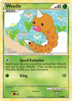 Weedle (UL 69) HS—Unleashed