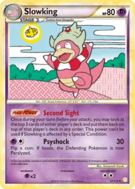 Slowking (HS 12) HeartGold & SoulSilver