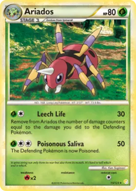 Ariados (HS 15) HeartGold & SoulSilver
