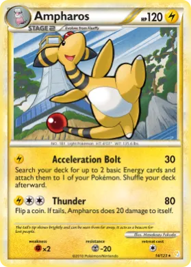 Ampharos (HS 14) HeartGold & SoulSilver