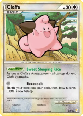 Cleffa (HS 17) HeartGold & SoulSilver