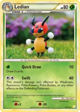 Ledian (HS 25) HeartGold & SoulSilver