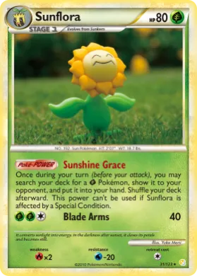 Sunflora (HS 31) HeartGold & SoulSilver