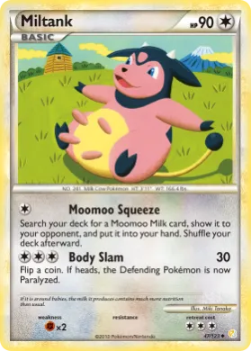 Miltank (HS 47) HeartGold & SoulSilver