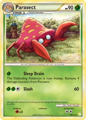 Parasect (HS 48) HeartGold & SoulSilver